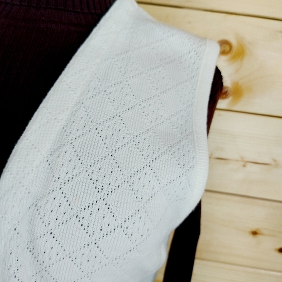 PENMANS Vintage knit granny cardigan pearl button size Medium Made in Canada - Picture 5 of 10